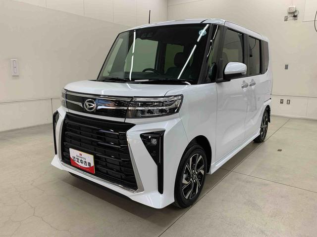 タントカスタムＸ　２ＷＤ　走行５９８６キロＬＥＤヘッドライト　シートヒーター　バックカメラ　スマートアシスト　両側電動スライドドア　オートライト　アイドリングストップ　オートエアコン　電動パーキングブレーキ　プッシュボタンスタート（群馬県）の中古車