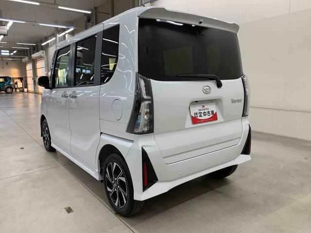 タントカスタムＸ　２ＷＤ　走行５９８６キロＬＥＤヘッドライト　シートヒーター　バックカメラ　スマートアシスト　両側電動スライドドア　オートライト　アイドリングストップ　オートエアコン　電動パーキングブレーキ　プッシュボタンスタート（群馬県）の中古車