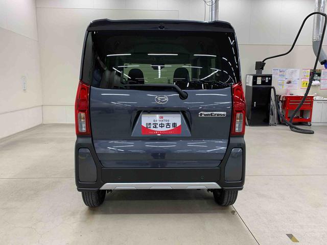タントファンクロスリミテッド 2WD 走行4871キロ ETC運転席助手席シートヒーター バックカメラ 電動パーキングブレーキ LEDヘッドライト スマートアシスト プッシュボタンスタート オートライト 両側電動スライドドア オートエアコン(群馬県)の中古車