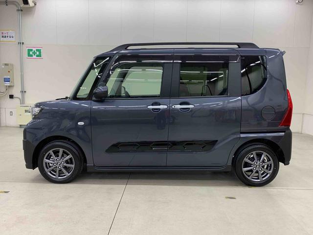 タントファンクロスリミテッド 2WD 走行4871キロ ETC運転席助手席シートヒーター バックカメラ 電動パーキングブレーキ LEDヘッドライト スマートアシスト プッシュボタンスタート オートライト 両側電動スライドドア オートエアコン(群馬県)の中古車