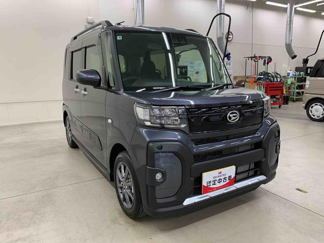 タントファンクロスリミテッド 2WD 走行4871キロ ETC運転席助手席シートヒーター バックカメラ 電動パーキングブレーキ LEDヘッドライト スマートアシスト プッシュボタンスタート オートライト 両側電動スライドドア オートエアコン(群馬県)の中古車