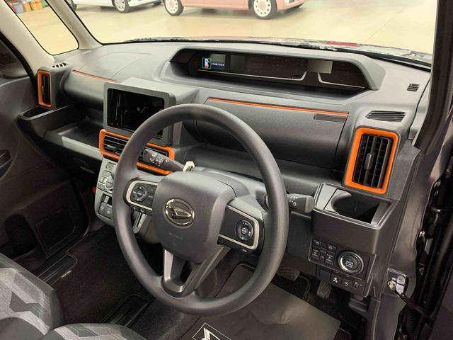 タントファンクロスリミテッド 2WD 走行4871キロ ETC運転席助手席シートヒーター バックカメラ 電動パーキングブレーキ LEDヘッドライト スマートアシスト プッシュボタンスタート オートライト 両側電動スライドドア オートエアコン(群馬県)の中古車