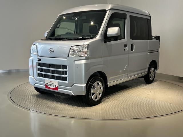 ハイゼットカーゴデッキバンGダイハツ認定中古車lキーレスlコーナーセンサーlスマートアシストlABSl2WDlエアバッグlエアコンlパワーウィンドウlリアスライドドア・リアウィンドスモークガラスl保証/整備付(茨城県)の中古車