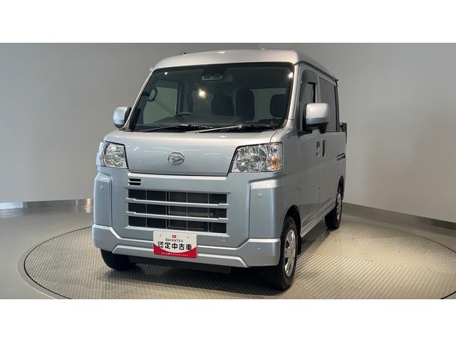 ハイゼットカーゴデッキバンGダイハツ認定中古車lキーレスlコーナーセンサーlスマートアシストlABSl2WDlエアバッグlエアコンlパワーウィンドウlリアスライドドア・リアウィンドスモークガラスl保証/整備付(茨城県)の中古車