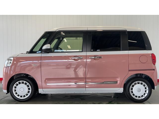 ムーヴキャンバスストライプスＧダイハツ認定中古車ｌ雹害車ｌ両側電動スライドドアｌディスプレイオーディオｌバックカメラｌドラレコｌＥＴＣｌ電動パーキングブレーキｌＬＥＤヘッドライトｌシートヒーターｌスマートアシストｌ保証／整備付（茨城県）の中古車