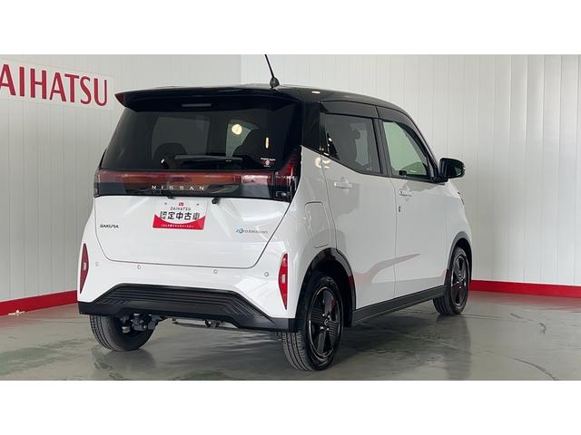 サクラGダイハツ認定中古車l雹害車lBEVlクルーズコントロールlETClナビlドラレコl電動パーキングブレーキlLEDヘッドライトlコーナーセンサーl衝突軽減ブレーキl保証/整備付(茨城県)の中古車