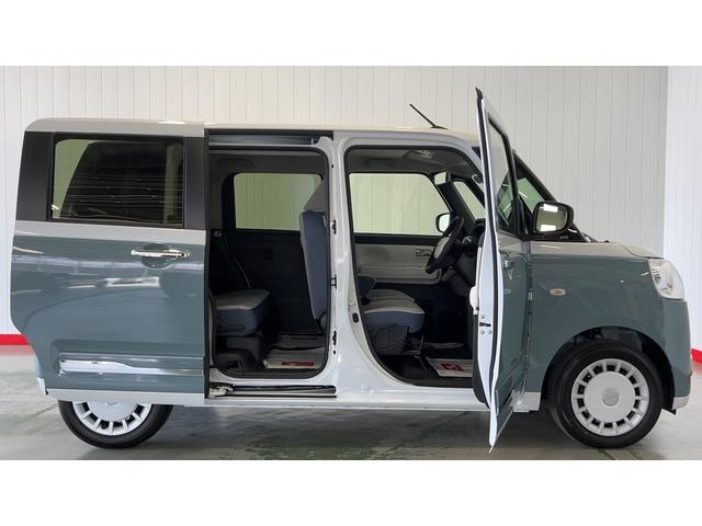 ムーヴキャンバスストライプスGダイハツ認定中古車l両側電動スライドドアl電動パーキングブレーキlキーフリーシステムlLEDヘッドライトlシートヒーターlオートエアコンlスマートアシストl保証/整備付(茨城県)の中古車