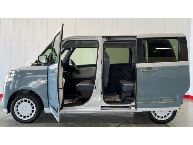 ムーヴキャンバスストライプスGダイハツ認定中古車l両側電動スライドドアl電動パーキングブレーキlキーフリーシステムlLEDヘッドライトlシートヒーターlオートエアコンlスマートアシストl保証/整備付(茨城県)の中古車