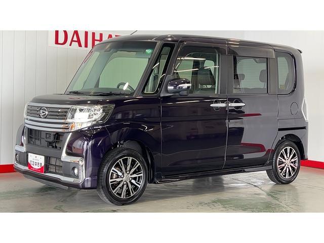 タントカスタムＸ　トップエディションＳＡII純正ナビ　ドラレコ　バックカメラ　ＬＥＤヘッドランプ　左側パワースライドドア　アイドリングストップ　オートエアコン　スマートキー　１４インチアルミホイール　衝突被害軽減システム（茨城県）の中古車