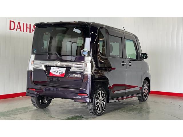 タントカスタムＸ　トップエディションＳＡII純正ナビ　ドラレコ　バックカメラ　ＬＥＤヘッドランプ　左側パワースライドドア　アイドリングストップ　オートエアコン　スマートキー　１４インチアルミホイール　衝突被害軽減システム（茨城県）の中古車