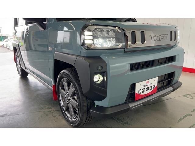 タフトＧターボ　ダーククロムベンチャーＬＥＤヘッドランプ　アイドリングストップ　１５インチアルミホイール　オートエアコン　シートヒーター　スマートキー　衝突被害軽減システム　横滑り防止機構（茨城県）の中古車