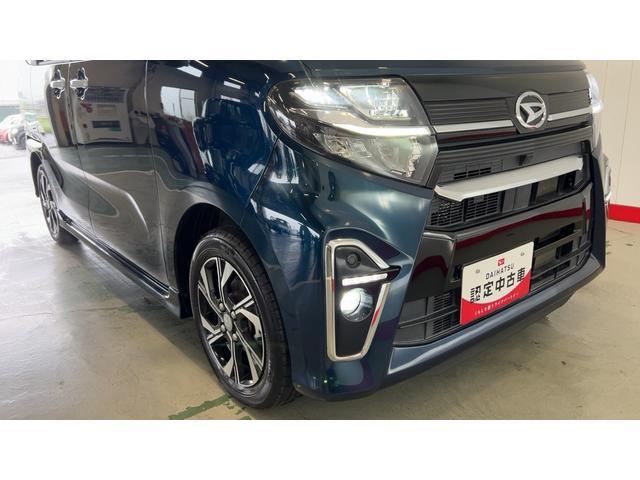 タントカスタムＸセレクション純正９インチナビ　バックカメラ　ＬＥＤヘッドランプ　両側パワースライドドア　アイドリングストップ　オートエアコン　シートヒーター　スマートキー　１４インチアルミホイール　衝突被害軽減システム（茨城県）の中古車