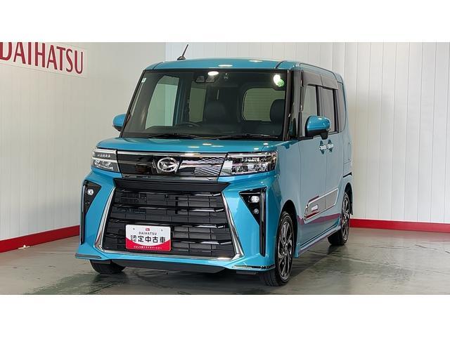 タントカスタムＸ純正９インチディスプレイオーディオ　ドラレコ　パノラマモニター　ＬＥＤヘッドランプ　両側パワースライドドア　アイドリングストップ　オートエアコン　シートヒーター　スマートキー　１４インチアルミホイール（茨城県）の中古車