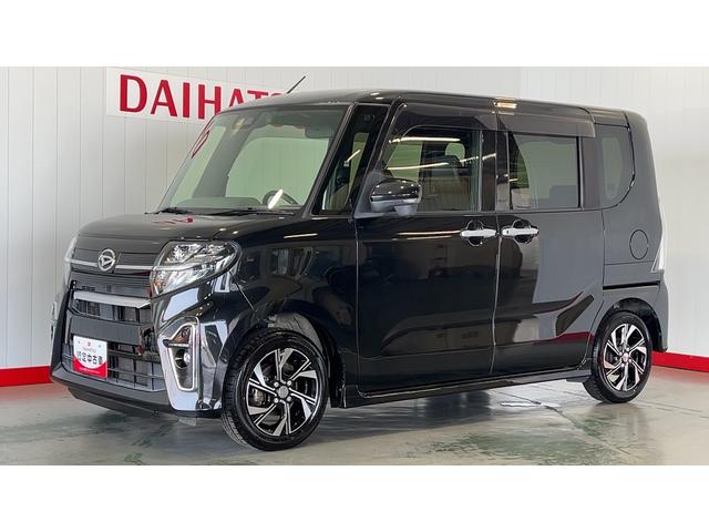 タントカスタムＸセレクション純正９インチナビ　ドラレコ　パノラマモニター　ＬＥＤヘッドランプ　両側パワースライドドア　アイドリングストップ　オートエアコン　スマートキー　１４インチアルミホイール　衝突被害軽減システム（茨城県）の中古車