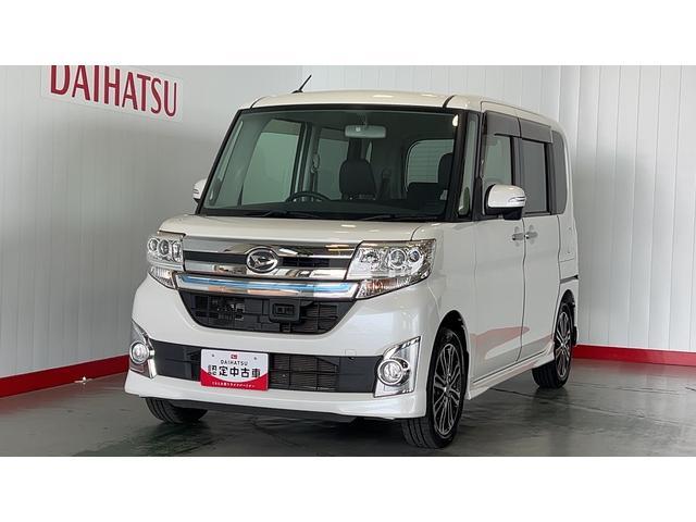 タントカスタムＲＳ　ＳＡターボ　社外ナビ　バックカメラ　ＬＥＤヘッドランプ　両側パワースライドドア　アイドリングストップ　オートエアコン　スマートキー　１５インチアルミホイール　衝突被害軽減システム（茨城県）の中古車