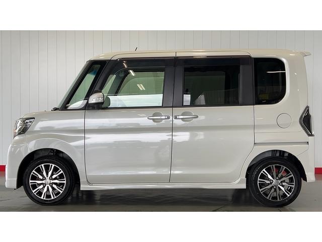 タントカスタムＸ　トップエディションＳＡII純正ナビ　バックカメラ　アイドリングストップ　ＬＥＤヘッドランプ　左側パワースライドドア　オートエアコン　スマートキー　１４インチアルミホイール　衝突被害軽減システム（茨城県）の中古車