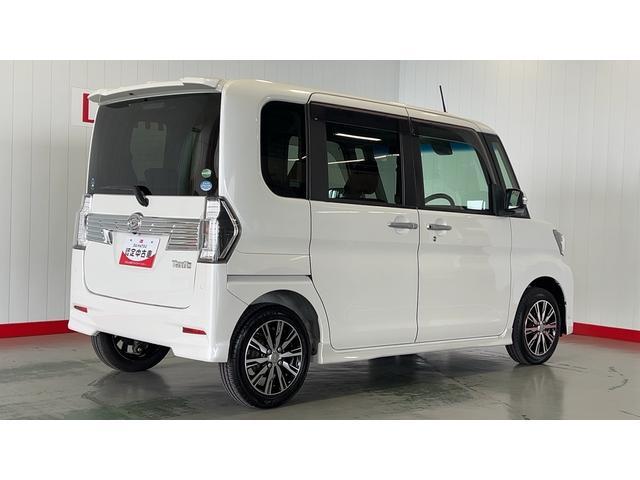 タントカスタムＸ　トップエディションＳＡII純正ナビ　バックカメラ　アイドリングストップ　ＬＥＤヘッドランプ　左側パワースライドドア　オートエアコン　スマートキー　１４インチアルミホイール　衝突被害軽減システム（茨城県）の中古車