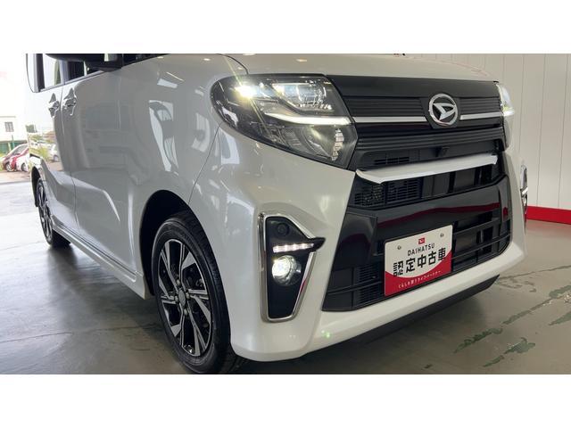 タントカスタムＸセレクション純正９インチナビ　バックカメラ　ＬＥＤヘッドランプ　両側パワースライドドア　アイドリングストップ　オートエアコン　スマートキー　１４インチアルミホイール　衝突被害軽減システム（茨城県）の中古車