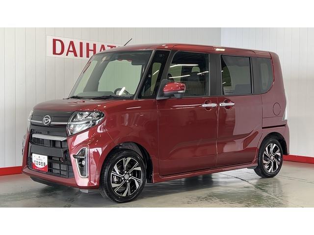 タントカスタムＸセレクション純正９インチナビ　ドラレコ　パノラマモニター　ＬＥＤヘッドランプ　両側パワースライドドア　アイドリングストップ　オートエアコン　スマートキー　１４インチアルミホイール　衝突被害軽減システム（茨城県）の中古車