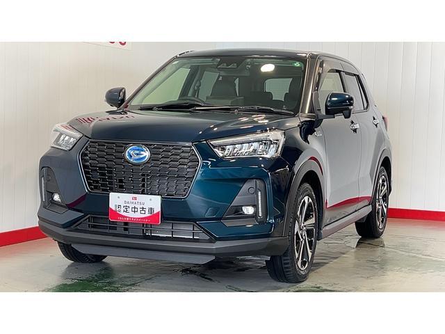 ロッキープレミアムＧ　ＨＥＶ純正９インチナビ　ドラレコ　パノラマモニター　ＬＥＤヘッドランプ　クルーズコントロール　オートエアコン　シートヒーター　スマートキー　１７インチアルミホイール　衝突被害軽減システム（茨城県）の中古車