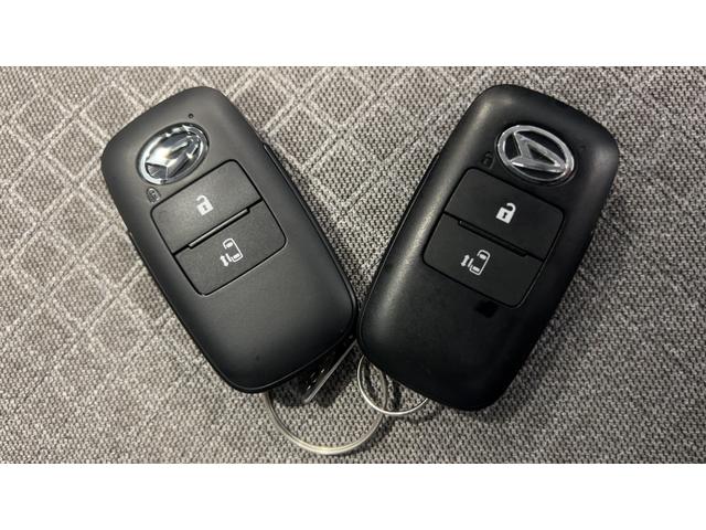 タントＸアイドリングストップ　ＬＥＤヘッドランプ　左側パワースライドドア　オートエアコン　シートヒーター　スマートキー　衝突被害軽減システム　横滑り防止機構（茨城県）の中古車