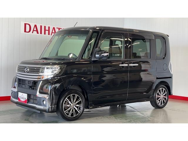 タントカスタムＸ　トップエディションＳＡII純正ナビ　バックカメラ　ＬＥＤヘッドランプ　左側パワースライドドア　アイドリングストップ　オートエアコン　スマートキー　１４インチアルミホイール　電動格納式ドアミラー　衝突被害軽減システム（茨城県）の中古車