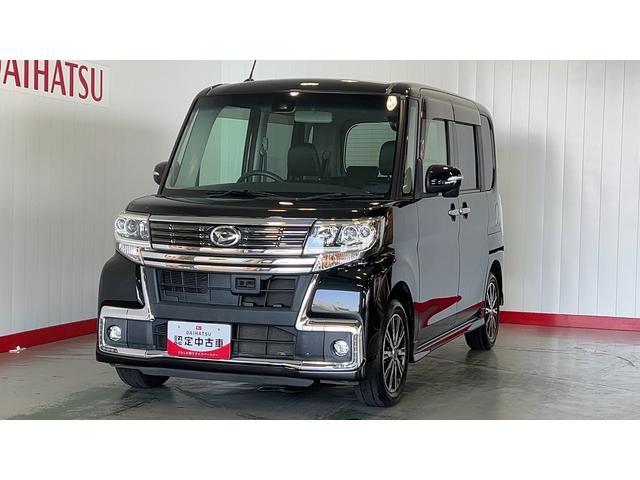 タントカスタムＸ　トップエディションＳＡII純正ナビ　バックカメラ　ＬＥＤヘッドランプ　左側パワースライドドア　アイドリングストップ　オートエアコン　スマートキー　１４インチアルミホイール　電動格納式ドアミラー　衝突被害軽減システム（茨城県）の中古車