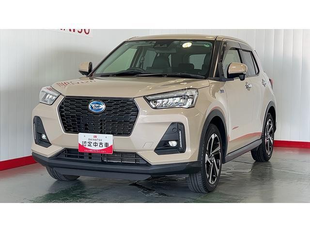 ロッキープレミアムＧ　ＨＥＶ純正９インチナビ　ドラレコ　パノラマモニター　クルーズコントロール　ＬＥＤヘッドランプ　１７インチアルミホイール　オートエアコン　シートヒーター　スマートキー　衝突被害軽減システム（茨城県）の中古車