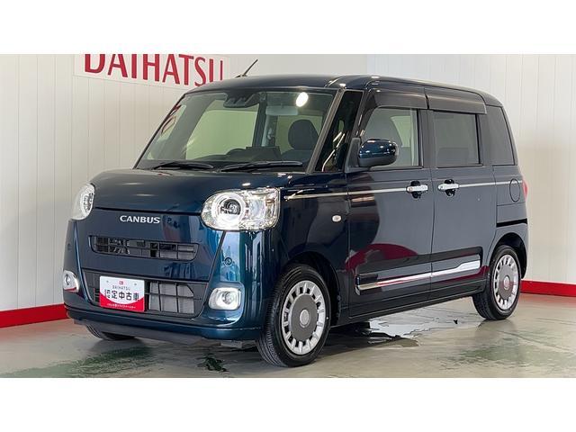 ムーヴキャンバスセオリーＧターボ純正１０インチナビ　ドラレコ　バックカメラ　両側パワースライドドア　クルーズコントロール　アイドリングストップ　オートエアコン　ＬＥＤヘッドランプ　スマートキー　衝突被害軽減システム（茨城県）の中古車