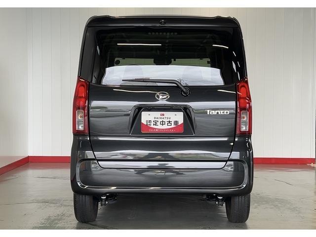 タントＸ　エコアイドル非装着車純正ナビ　バックカメラ　ＬＥＤヘッドランプ　左側パワースライドドア　オートエアコン　シートヒーター　スマートキー　衝突被害軽減システム　電動格納式ドアミラー（茨城県）の中古車