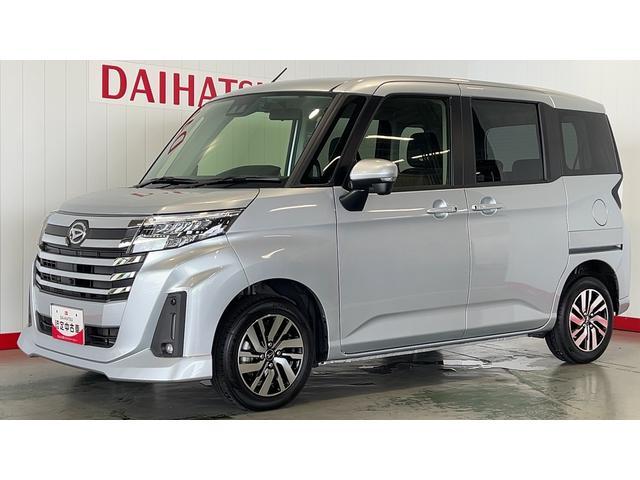 トールカスタムＧ純正９インチナビ　ドラレコ　パノラマモニター　両側パワースライドドア　アイドリングストップ　オートエアコン　スマートキー　ＬＥＤヘッドランプ　１４インチアルミホイール　衝突被害軽減システム（茨城県）の中古車