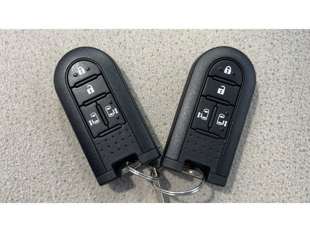 ムーヴキャンバスＧホワイトアクセントＶＳ　ＳＡIII社外ナビ　パノラマモニター　スマートキー　ＬＥＤヘッドランプ　両側パワースライドドア　アイドリングストップ　オートエアコン　電動格納式ドアミラー　衝突被害軽減システム（茨城県）の中古車