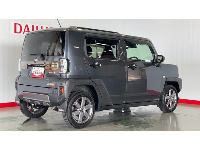 タフトＧターボ　ダーククロムベンチャー　４ＷＤ　エコアイドル非装着純正ナビ　パノラマモニター　スマートキー　ＬＥＤヘッドランプ　オートエアコン　クルーズコントロール　１５インチアルミホイール　衝突被害軽減システム（茨城県）の中古車