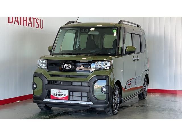 タントファンクロス両側パワースライドドア　オートエアコン　アイドリングストップ　ＬＥＤヘッドランプ　シートヒーター　スマートキー　１４インチアルミホイール　電動格納式ドアミラー　衝突被害軽減システム（茨城県）の中古車