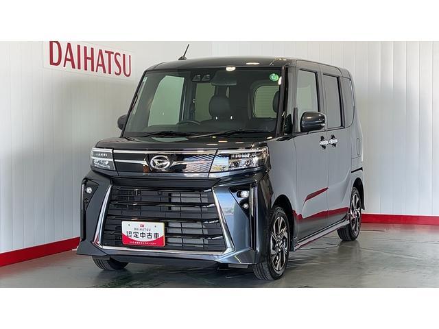 タントカスタムＸ両側パワースライドドア　オートエアコン　アイドリングストップ　ＬＥＤヘッドランプ　シートヒーター　スマートキー　１４インチアルミホイール　電動格納式ドアミラー　衝突被害軽減システム（茨城県）の中古車