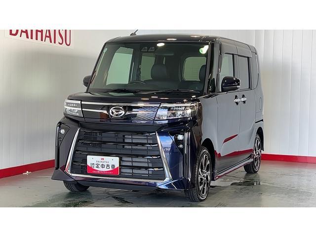 タントカスタムＸ両側パワースライドドア　オートエアコン　アイドリングストップ　ＬＥＤヘッドランプ　シートヒーター　スマートキー　１４インチアルミホイール　電動格納式ドアミラー　衝突被害軽減システム（茨城県）の中古車