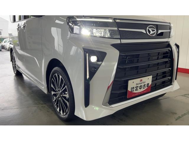 タントカスタムＲＳターボ　両側パワースライドドア　ＬＥＤヘッドランプ　オートエアコン　アイドリングストップ　シートヒーター　スマートキー　１５インチアルミホイール　電動格納式ドアミラー　衝突被害軽減システム（茨城県）の中古車