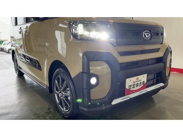 タントファンクロス両側パワースライドドア　オートエアコン　アイドリングストップ　ＬＥＤヘッドランプ　シートヒーター　スマートキー　１４インチアルミホイール　電動格納式ドアミラー　衝突被害軽減システム（茨城県）の中古車