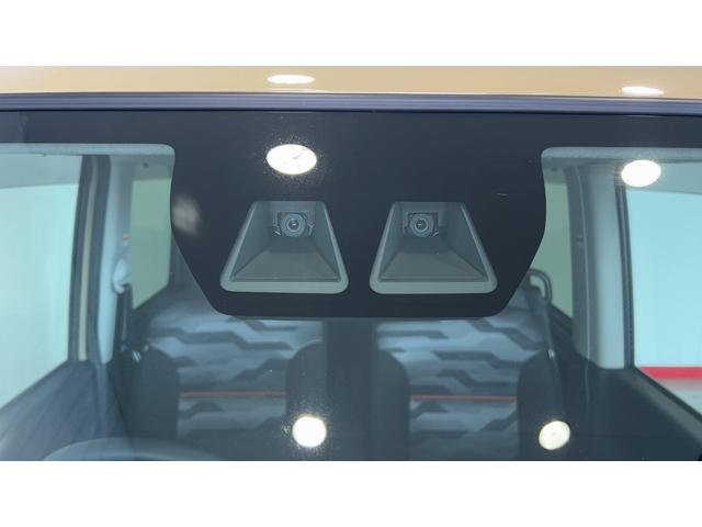 タントファンクロスターボ両側パワースライドドア　ＬＥＤヘッドランプ　オートエアコン　アイドリングストップ　シートヒーター　スマートキー　１５インチアルミホイール　電動格納式ドアミラー　衝突被害軽減システム（茨城県）の中古車