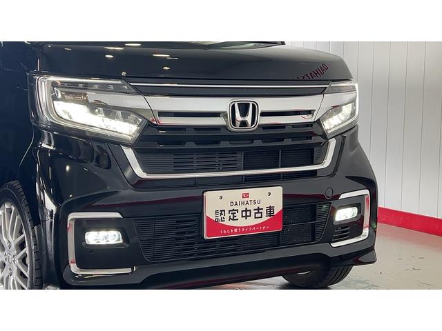 Ｎ−ＢＯＸカスタムＬターボ純正ナビ　バックカメラ　ドラレコ　オートエアコン　クルーズコントロール　アイドリングストップ　ＬＥＤヘッドランプ　スマートキー　純正アルミホイール　電動格納式ドアミラー（茨城県）の中古車