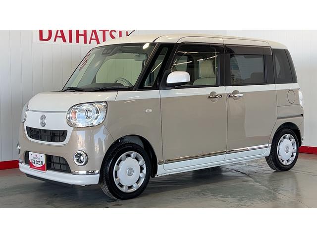 ムーヴキャンバスＧメイクアップリミテッド　ＳＡIIIダイハツ認定中古車｜純正ナビ｜バックカメラ｜ドラレコ｜両側電動スライドドア｜スマートキー｜電動格納ミラー｜オートライト｜オートエアコン｜スマートアシスト｜保証／整備付（茨城県）の中古車