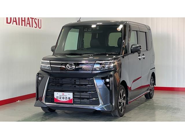 タントカスタムＸダイハツ認定中古車｜純正ナビ｜全方位／バックカメラ｜ＥＴＣ｜ドラレコ｜両側電動スライドドア｜シートヒーター｜スマートキー｜電動パーキングブレーキ｜オートエアコン｜スマートアシスト｜保証／整備付（茨城県）の中古車
