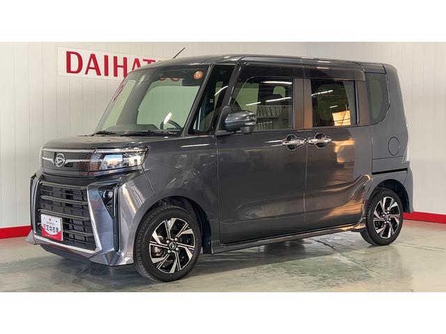 タントカスタムＸダイハツ認定中古車｜純正ナビ｜全方位／バックカメラ｜ＥＴＣ｜ドラレコ｜両側電動スライドドア｜シートヒーター｜スマートキー｜電動パーキングブレーキ｜オートエアコン｜スマートアシスト｜保証／整備付（茨城県）の中古車
