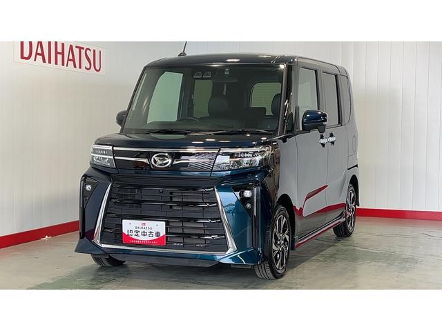 タントカスタムＸダイハツ認定中古車｜純正ナビ｜全方位／バックカメラ｜ドラレコ｜両側電動スライドドア｜シートヒーター｜スマートキー｜電動パーキングブレーキ｜オートエアコン｜スマートアシスト｜保証／整備付（茨城県）の中古車