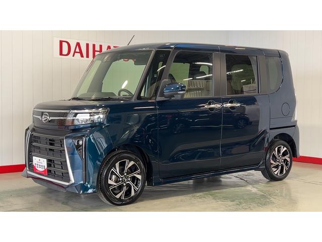 タントカスタムＸダイハツ認定中古車｜純正ナビ｜全方位／バックカメラ｜ドラレコ｜両側電動スライドドア｜シートヒーター｜スマートキー｜電動パーキングブレーキ｜オートエアコン｜スマートアシスト｜保証／整備付（茨城県）の中古車
