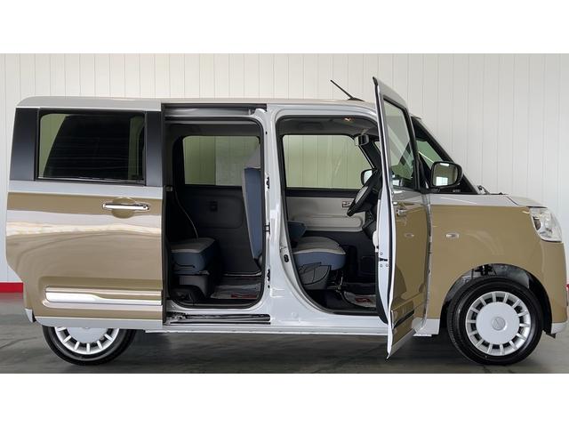 ムーヴキャンバスストライプスＧダイハツ認定中古車｜オーディオレス｜両側電動スライドドア｜クリアランスソナー｜スマートキー｜電動パーキングブレーキ｜オートエアコン｜アイドリングトップ｜スマートアシスト｜保証／整備付（茨城県）の中古車