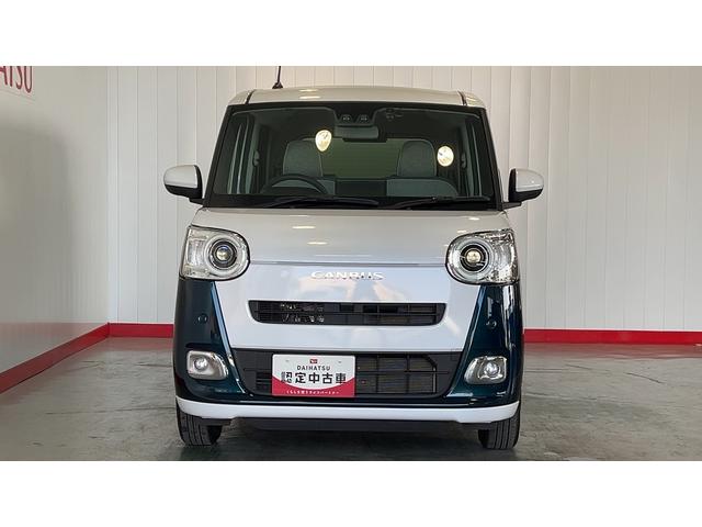 ムーヴキャンバスストライプスGターボダイハツ認定中古車|ディスプレイオーディオ|バックカメラ|ドラレコ|両側電動スライドドア|スマートキー|電動格納ミラー|電動パーキングブレーキ|クルーズコントロール|スマートアシスト|保証/整備付(茨城県)の中古車