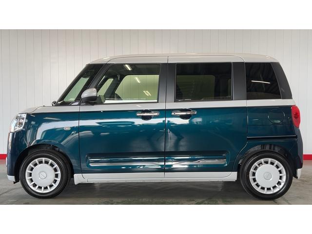 ムーヴキャンバスストライプスGターボダイハツ認定中古車|ディスプレイオーディオ|バックカメラ|ドラレコ|両側電動スライドドア|スマートキー|電動格納ミラー|電動パーキングブレーキ|クルーズコントロール|スマートアシスト|保証/整備付(茨城県)の中古車