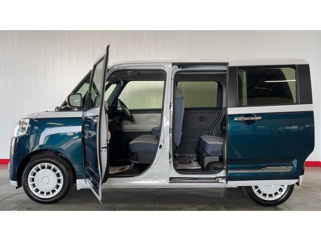 ムーヴキャンバスストライプスGターボダイハツ認定中古車|ディスプレイオーディオ|バックカメラ|ドラレコ|両側電動スライドドア|スマートキー|電動格納ミラー|電動パーキングブレーキ|クルーズコントロール|スマートアシスト|保証/整備付(茨城県)の中古車