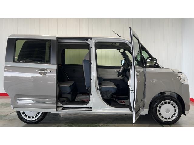 ムーヴキャンバスストライプスＧダイハツ認定中古車ｌ低走行ｌバックカメラｌ両側電動スライドドアｌスマートキーｌ電動パーキングブレーキｌシートヒーターｌ電動格納ミラーｌオートライトｌオートエアコンｌスマートアシストｌ保証／整備付（茨城県）の中古車